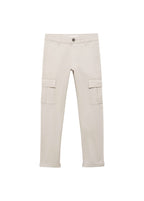 Cargo Glacier Grey Trousers - Boy