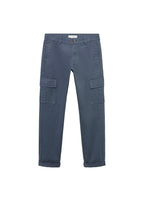 Pantalon Cargo Bleu - Garçon