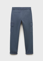 Pantalon Cargo Bleu - Garçon
