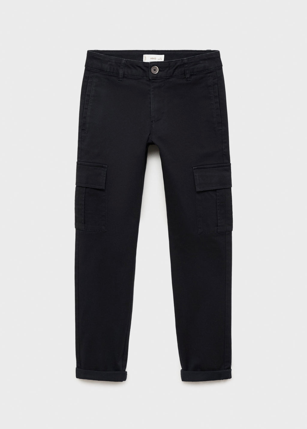 Pantalon Cargo Noir - Garçon