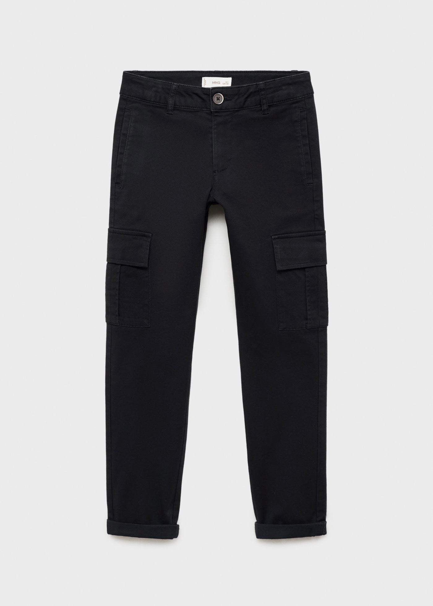 Pantalon Cargo Noir - Garçon