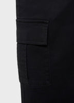Pantalon Cargo Noir - Garçon