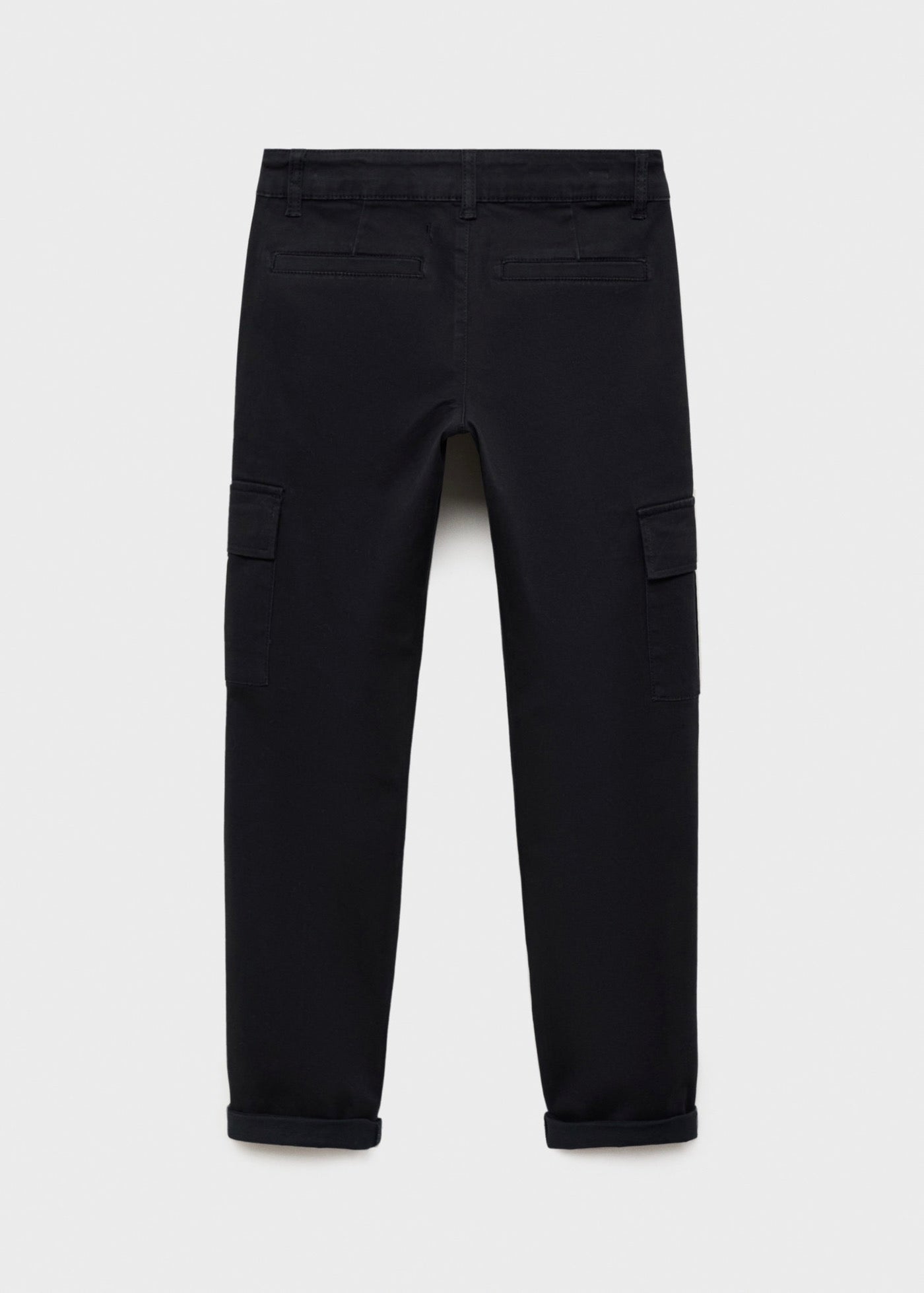 Pantalon Cargo Noir - Garçon