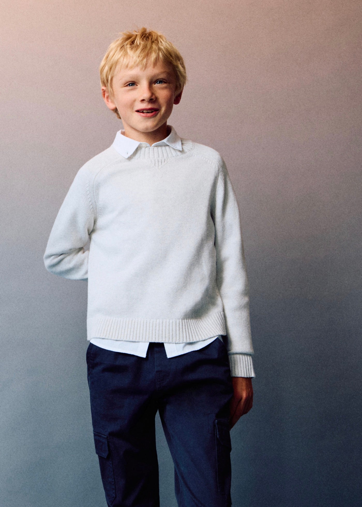 Kenia Navy Blue Trousers - Boy