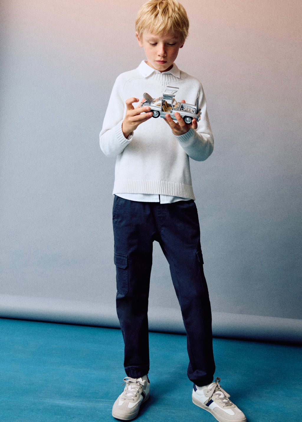 Kenia Navy Blue Trousers - Boy