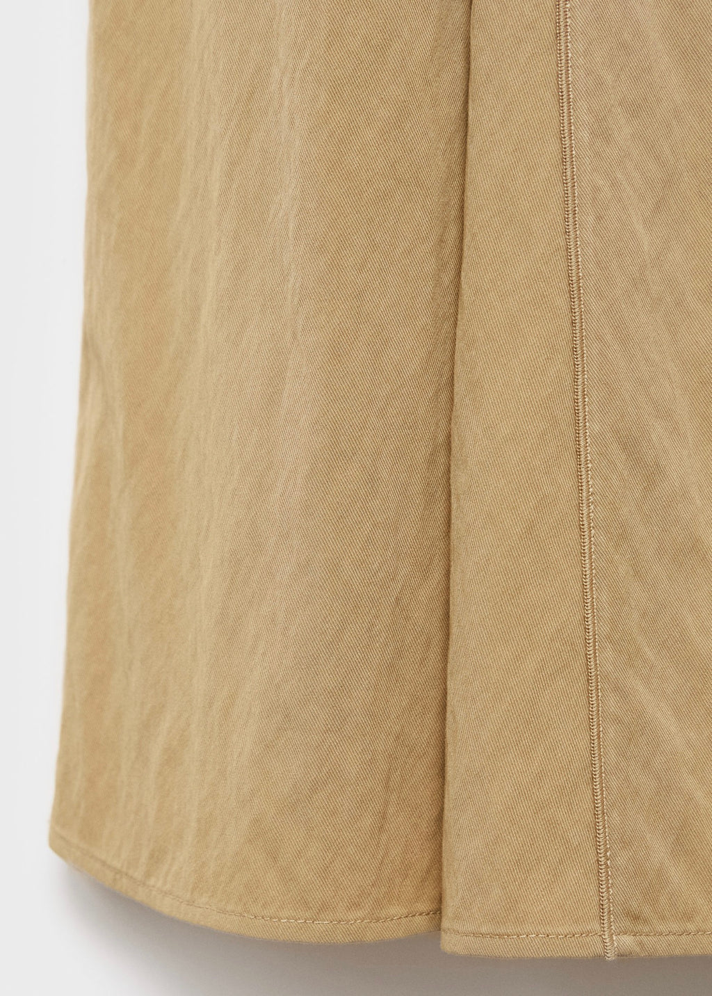 Robe Col V Avec Coutures