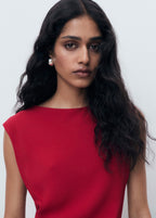 Ruched Midi Dress