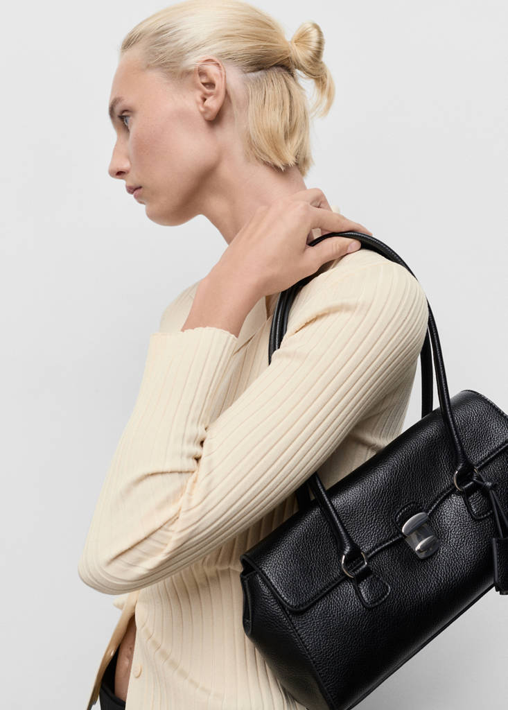 Cardigan Con Revers a Coste