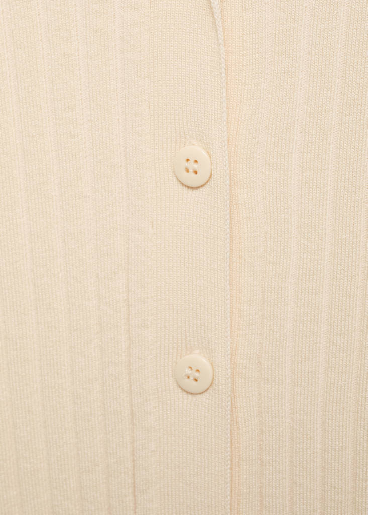 Cardigan Con Revers a Coste