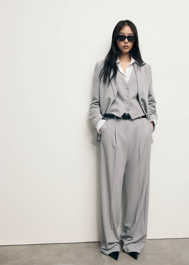 Blazer Completo Gessato Tennis