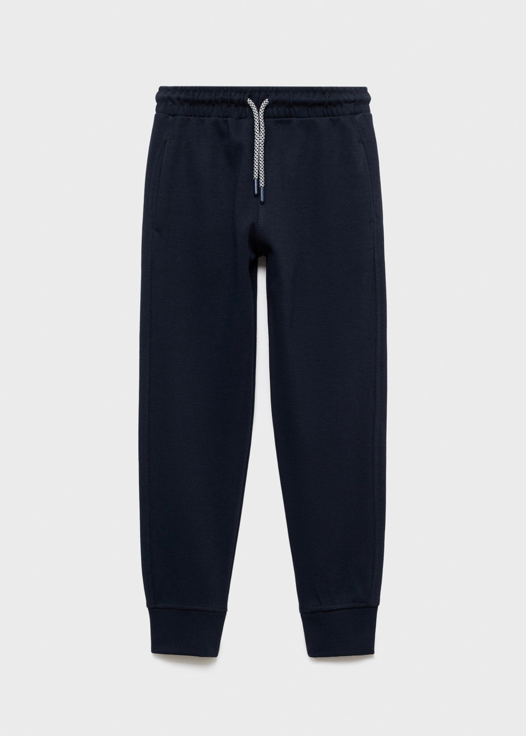Pique Navy Blue Trousers - Boy