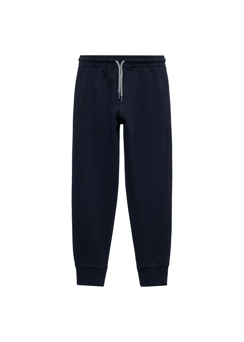 Pique Navy Blue Trousers - Boy