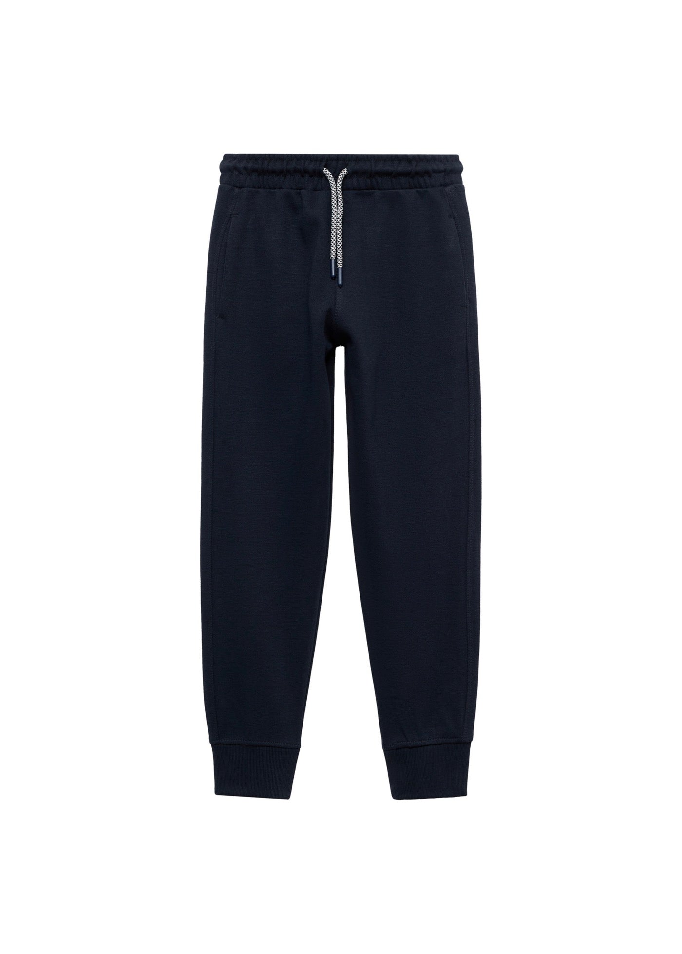 Pique Navy Blue Trousers - Boy