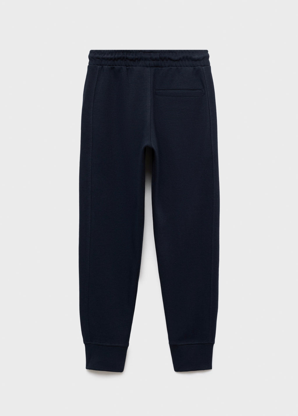 Pique Navy Blue Trousers - Boy