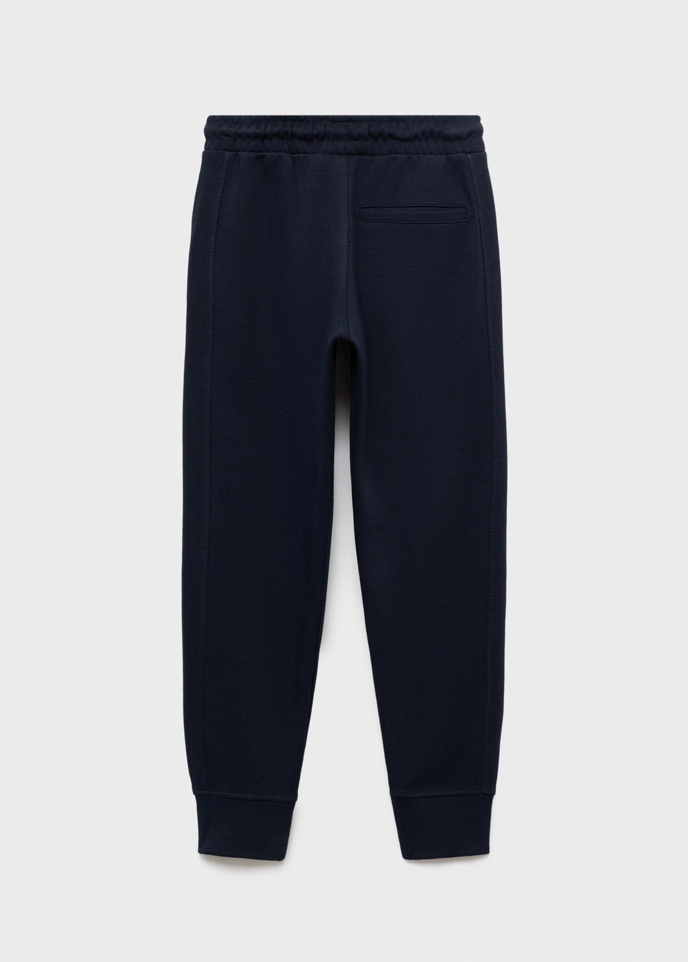 Pique Navy Blue Trousers - Boy