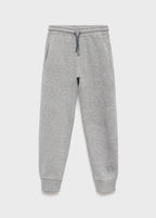 Pantalon Pique Gris Moyen Chiné - Garçon