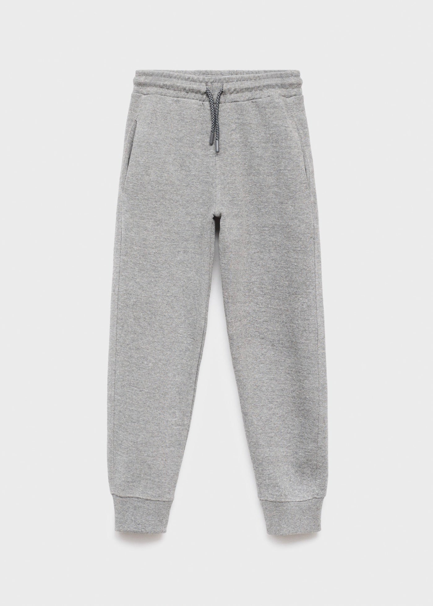 Pantalon Pique Gris Moyen Chiné - Garçon