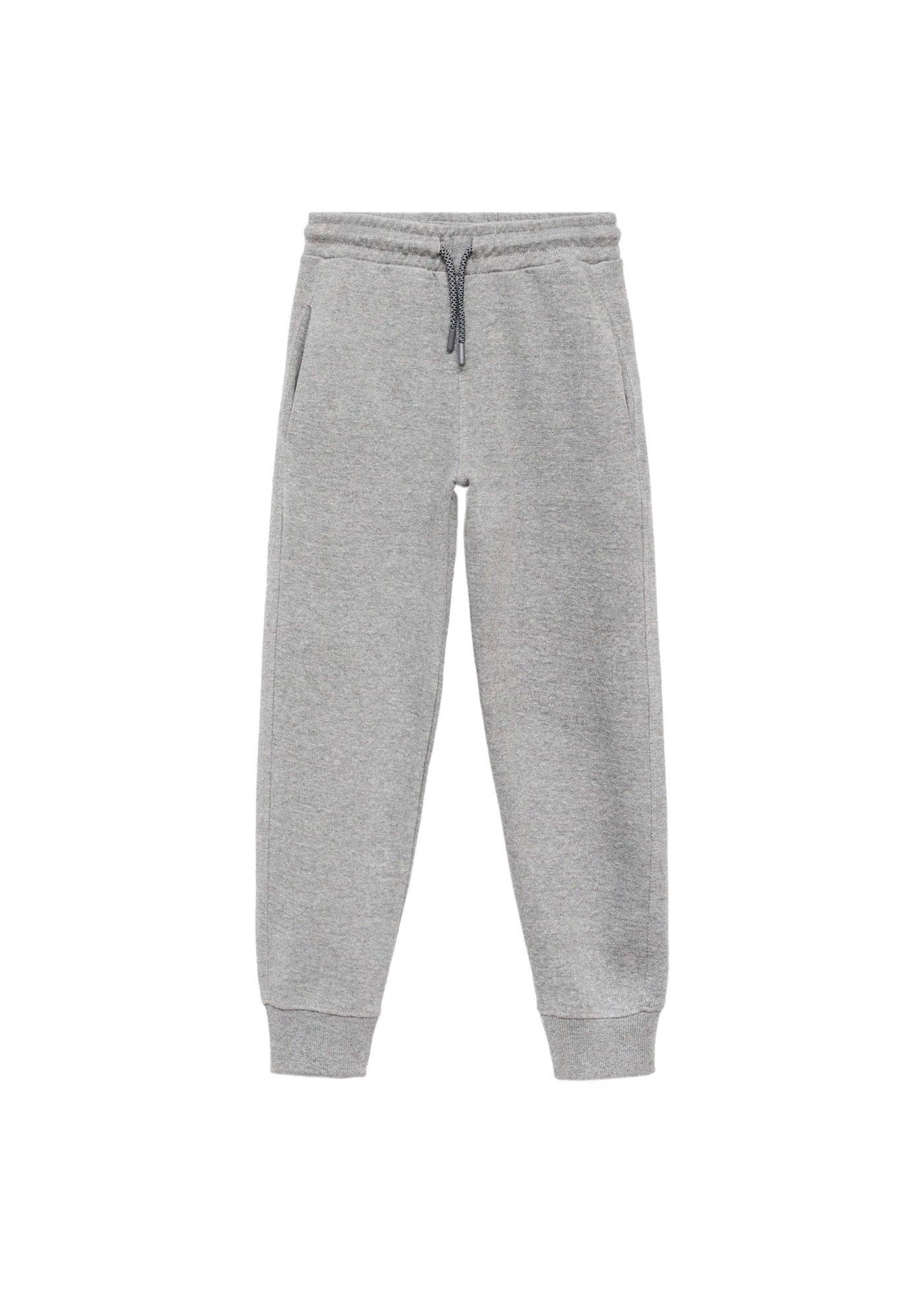 Pantalon Pique Gris Moyen Chiné - Garçon