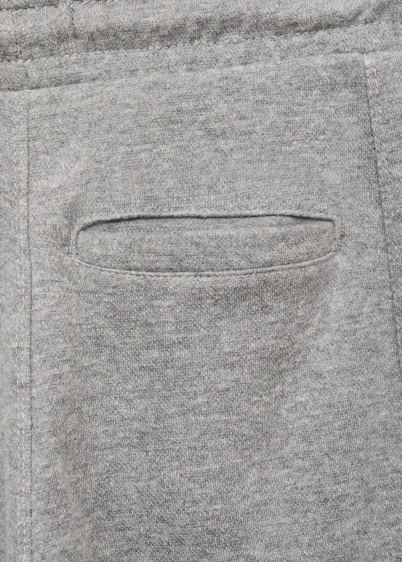 Pantalon Pique Gris Moyen Chiné - Garçon