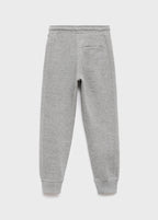 Pantalon Pique Gris Moyen Chiné - Garçon