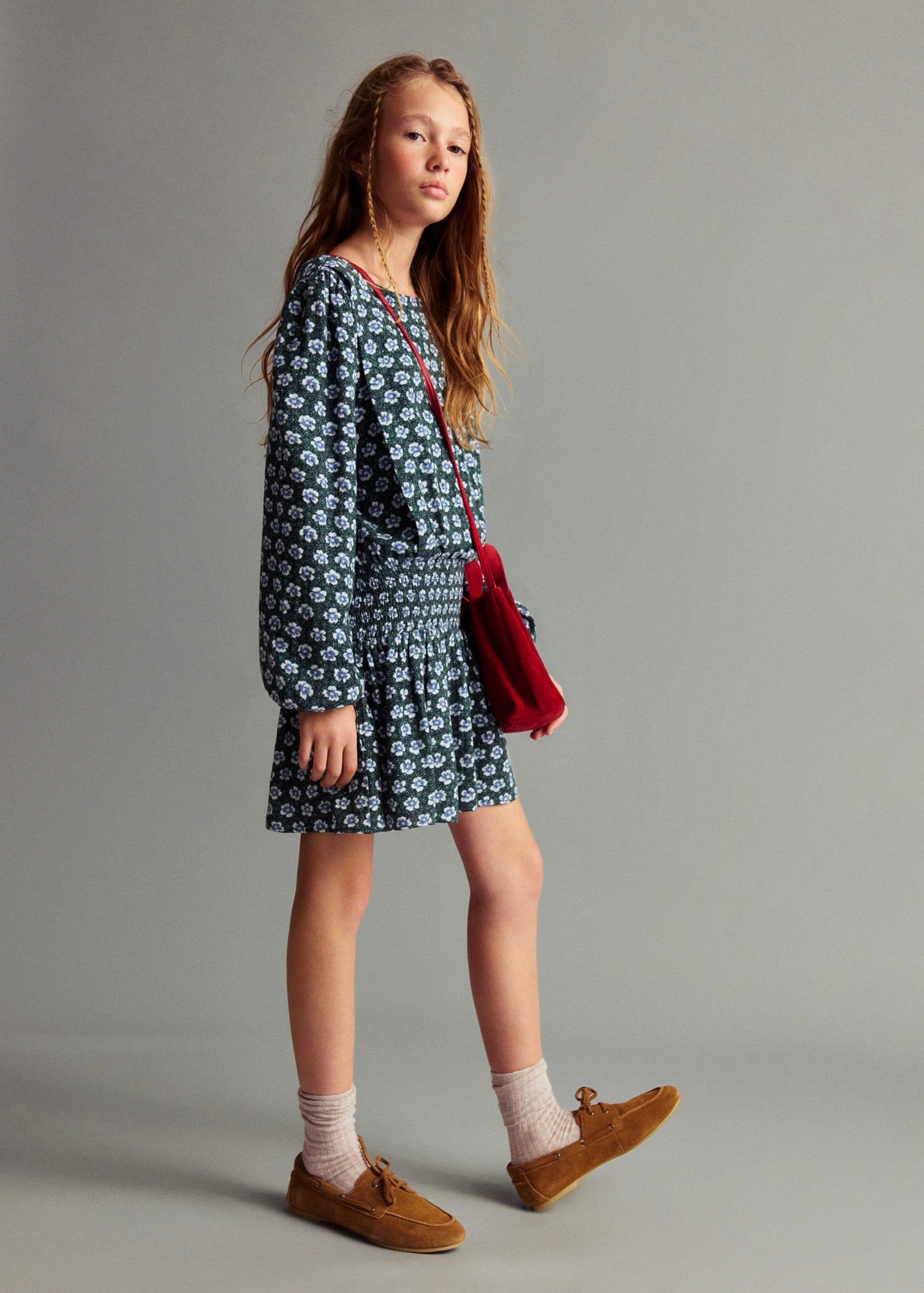Robe Marga Vert - Fille