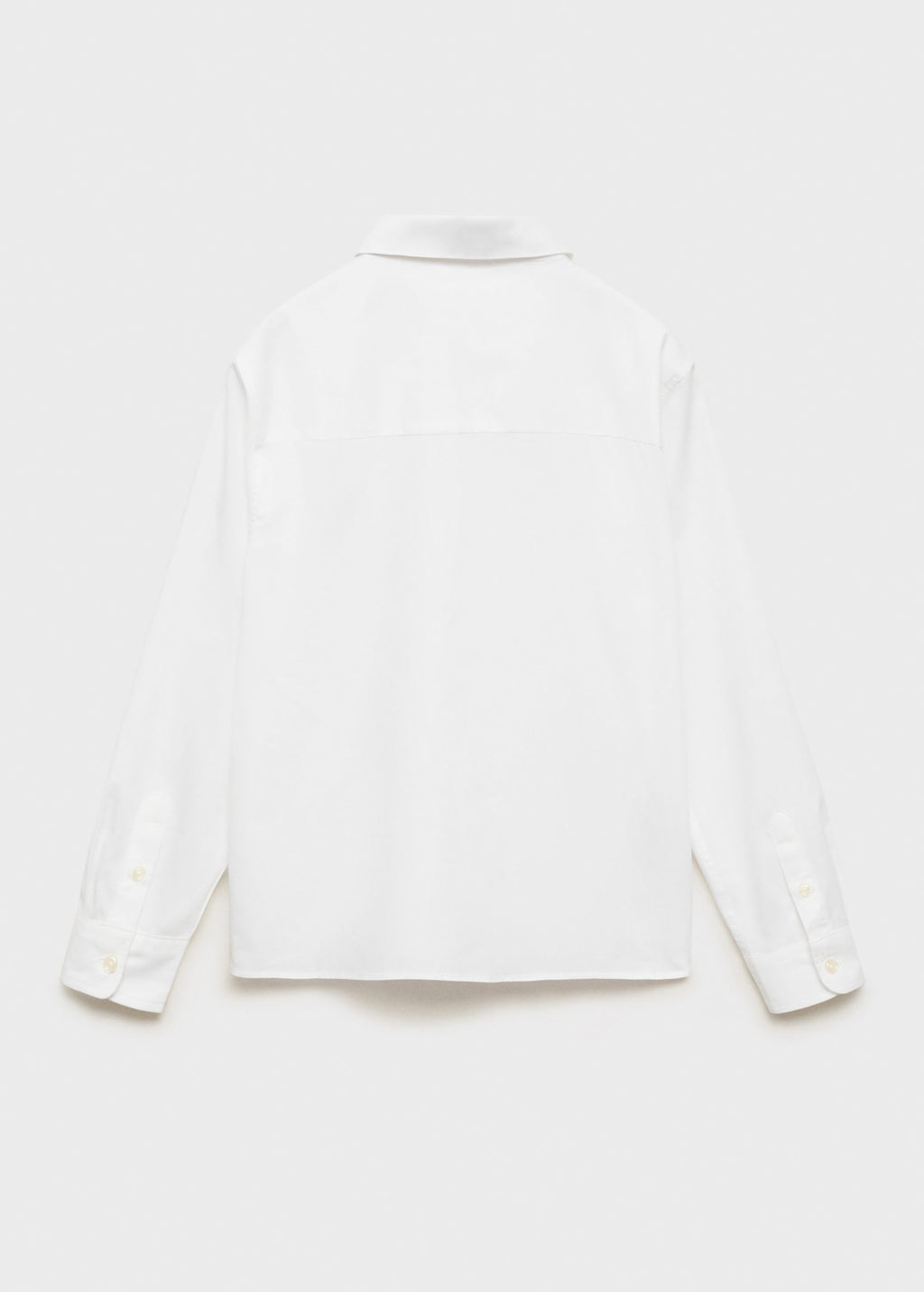 Chemise Popelin Blanc - Garçon
