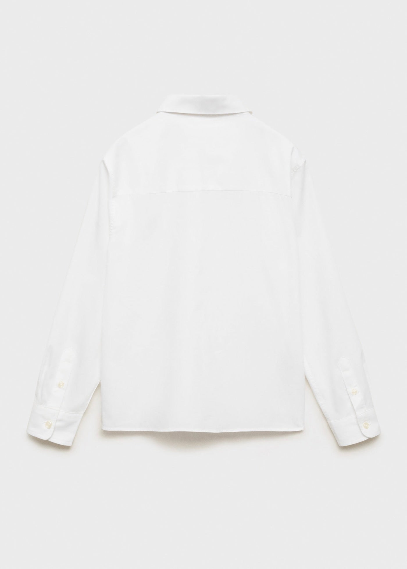 Chemise Popelin Blanc - Garçon