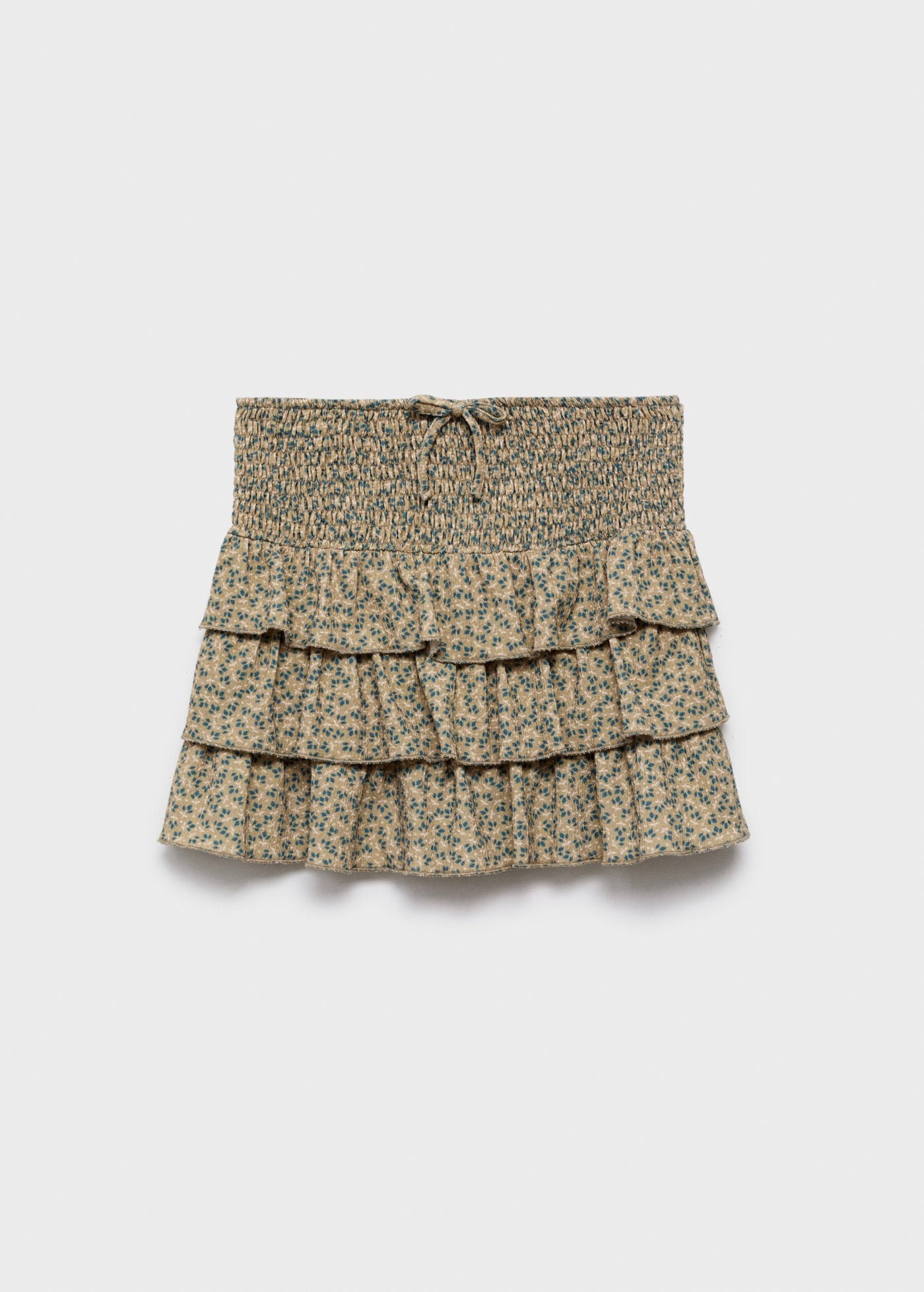 Jupe Floriset Vert - Fille