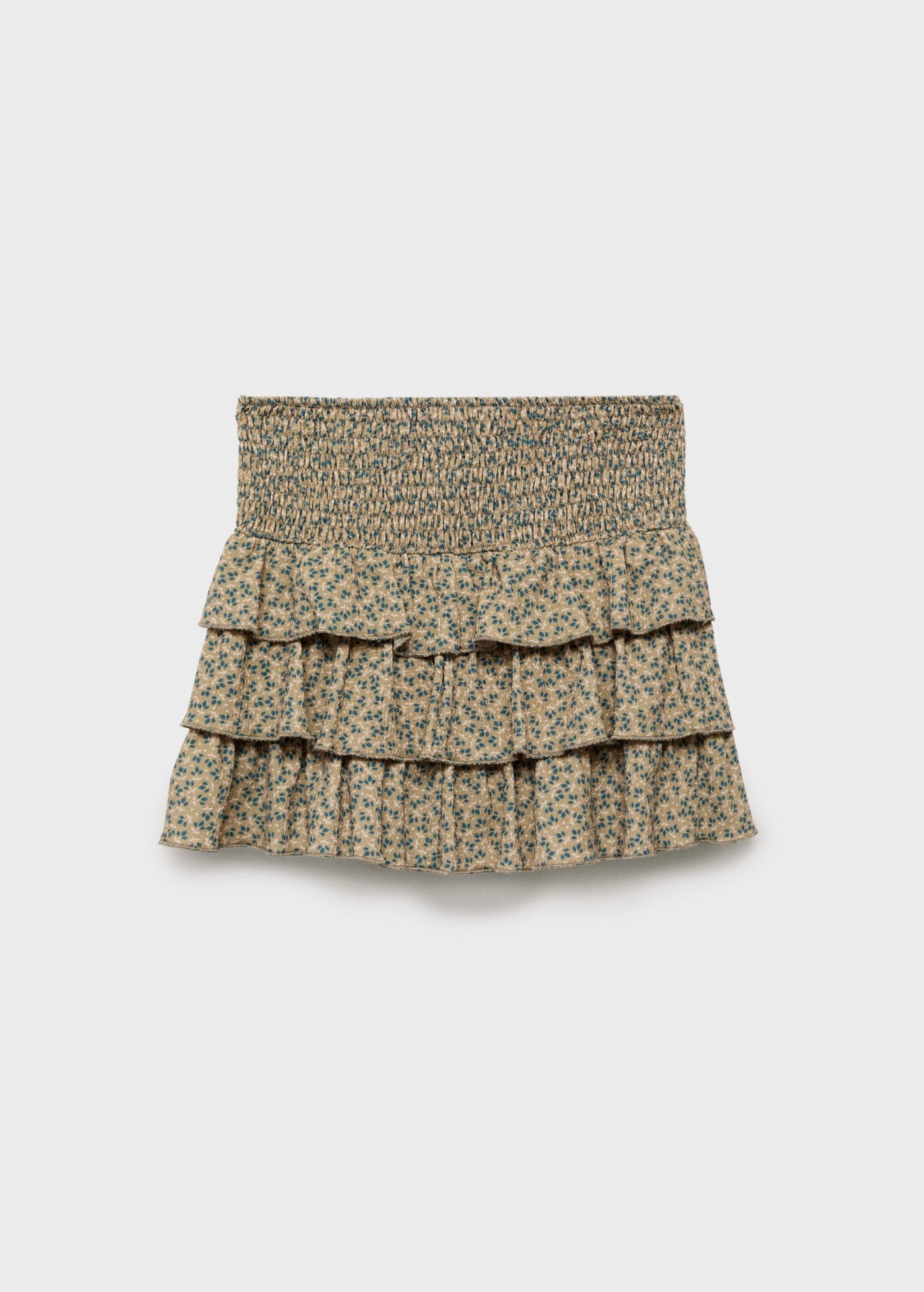 Jupe Floriset Vert - Fille