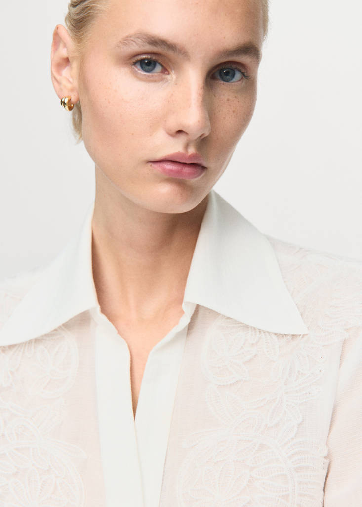 Camicia Lyocell Patch