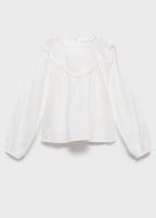 Blusa Cecilia Blanco - Niña