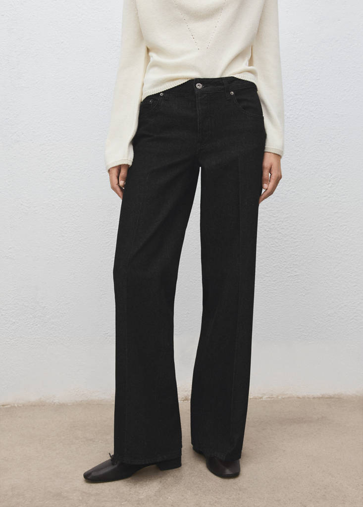 Jeans Dritto a Vita Bassa