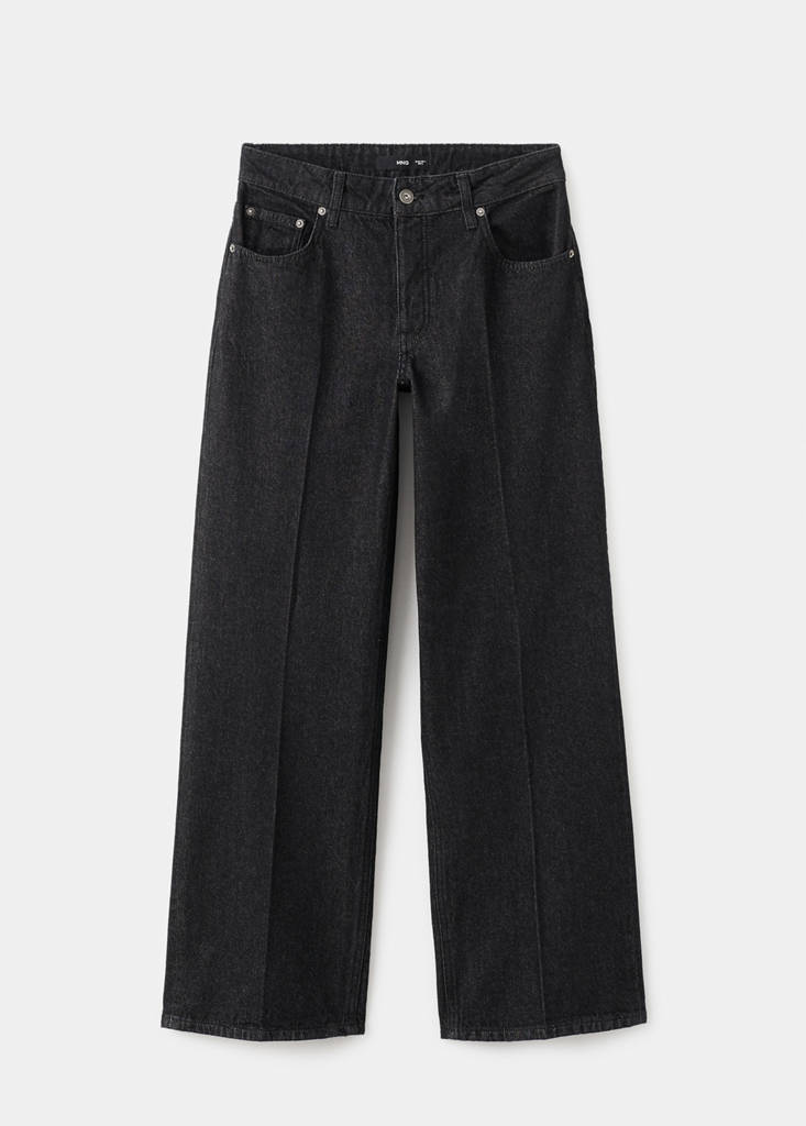 Jeans Dritto a Vita Bassa