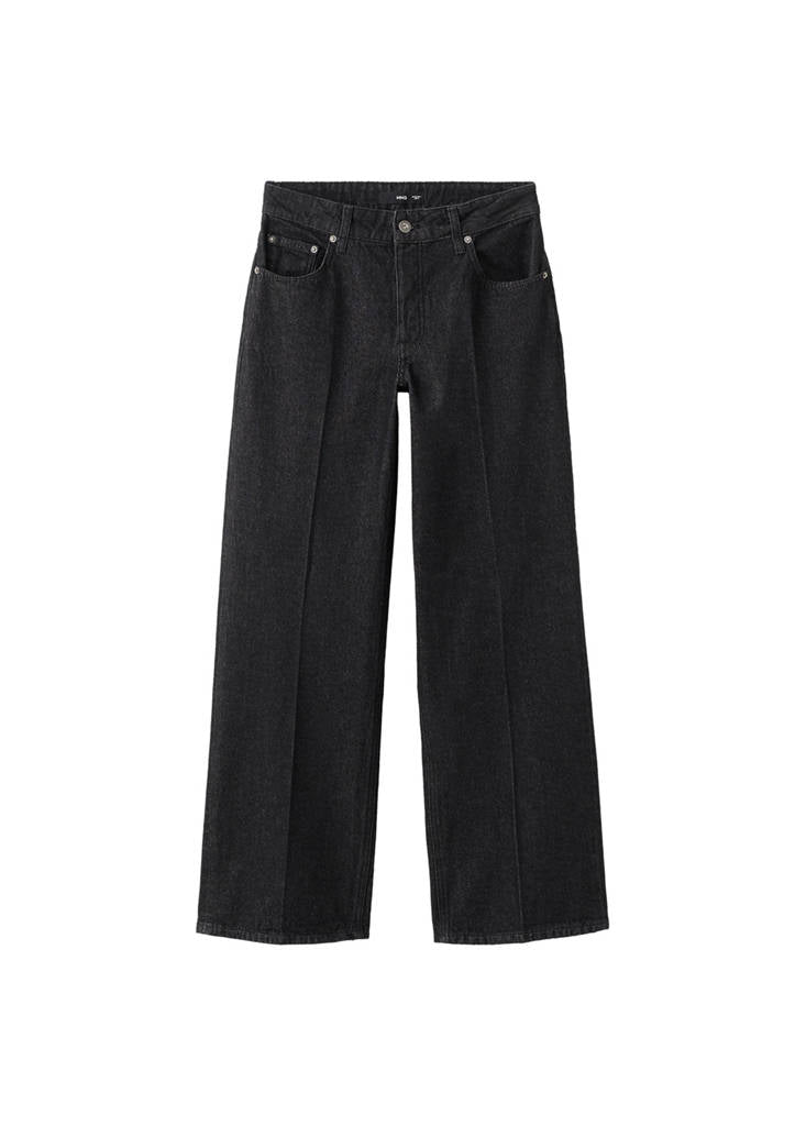 Jeans Dritto a Vita Bassa