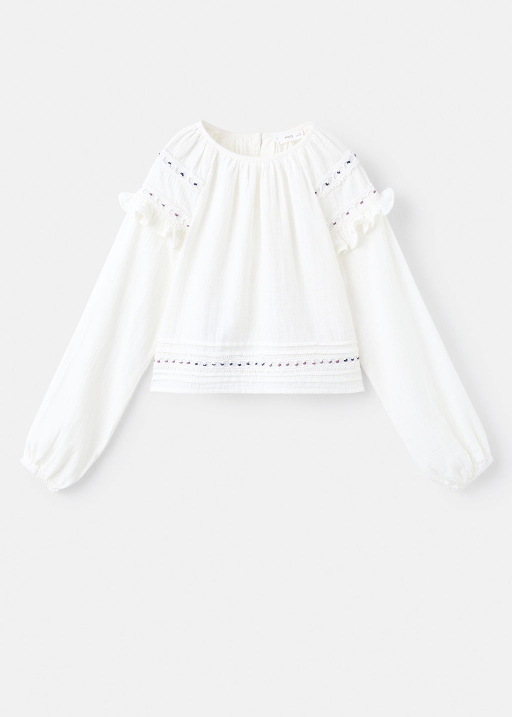 Blouse Becca Écru - Fille