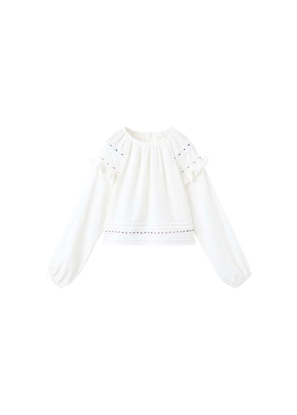 Blouse Becca Écru - Fille