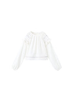 Blouse Becca Écru - Fille