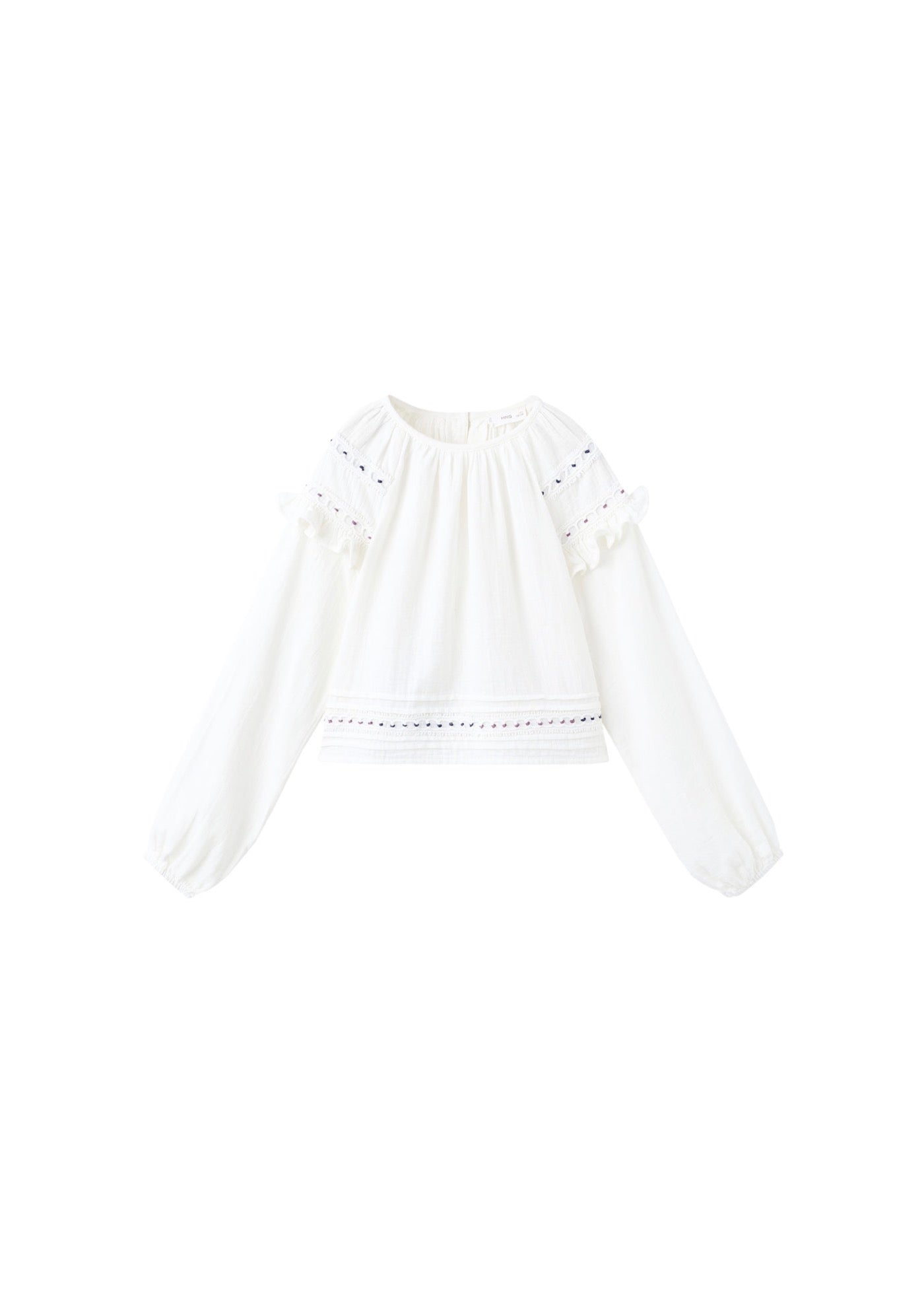 Blouse Becca Écru - Fille