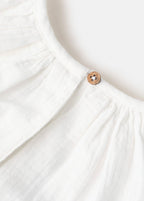 Blouse Becca Écru - Fille
