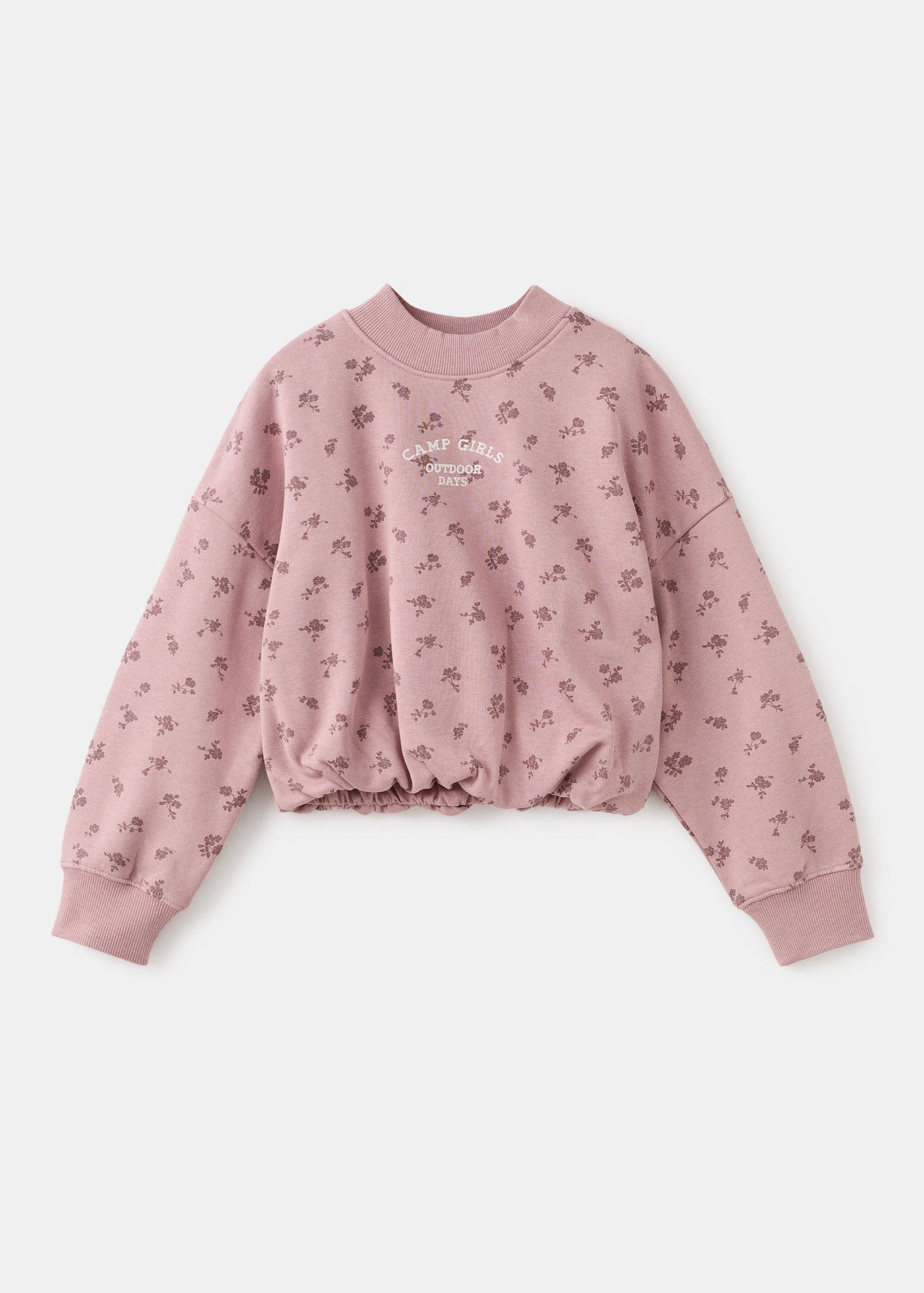 Sweat Camp Rose - Fille