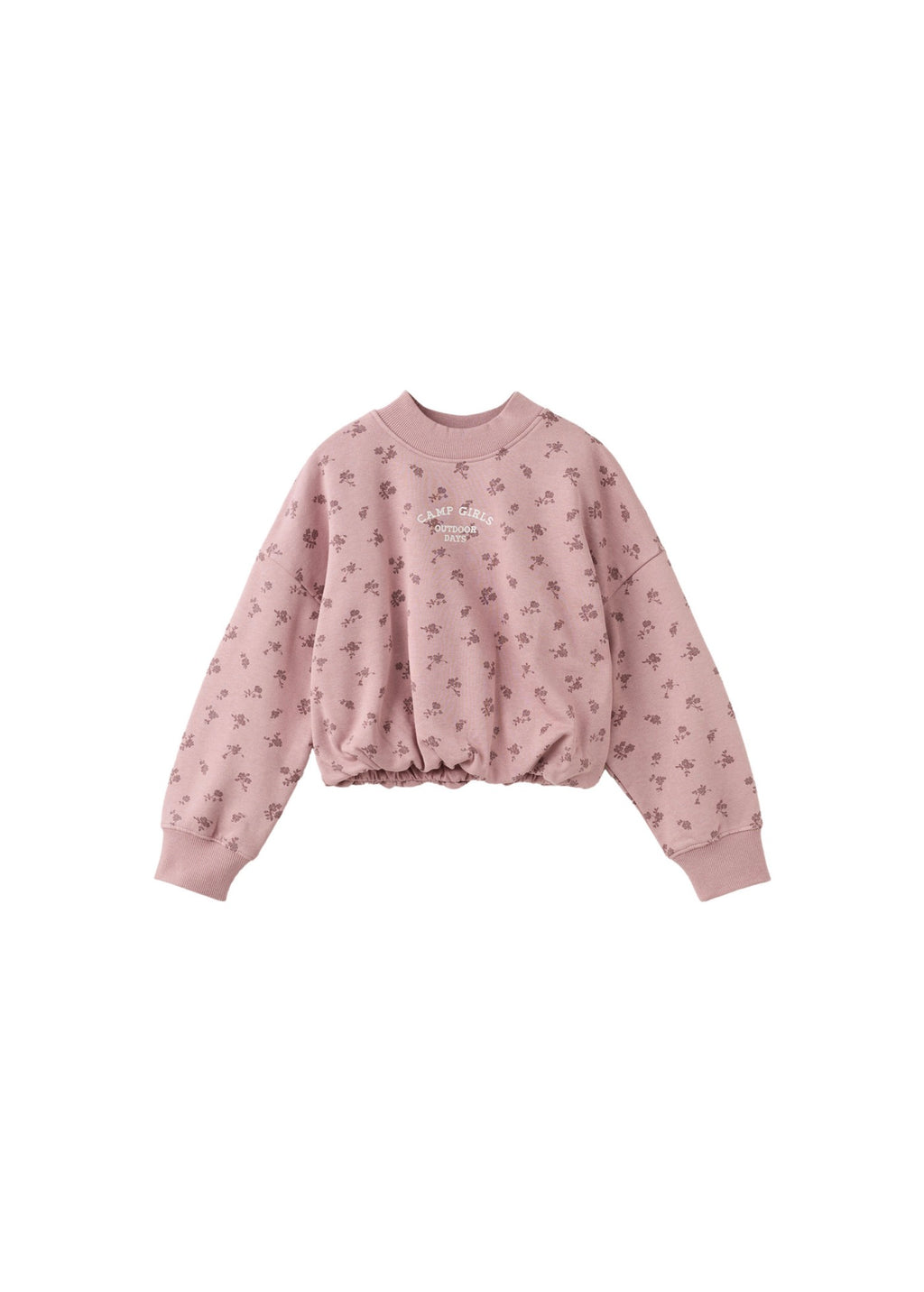 Sweat Camp Rose - Fille