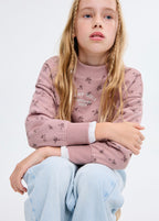 Sweat Camp Rose - Fille