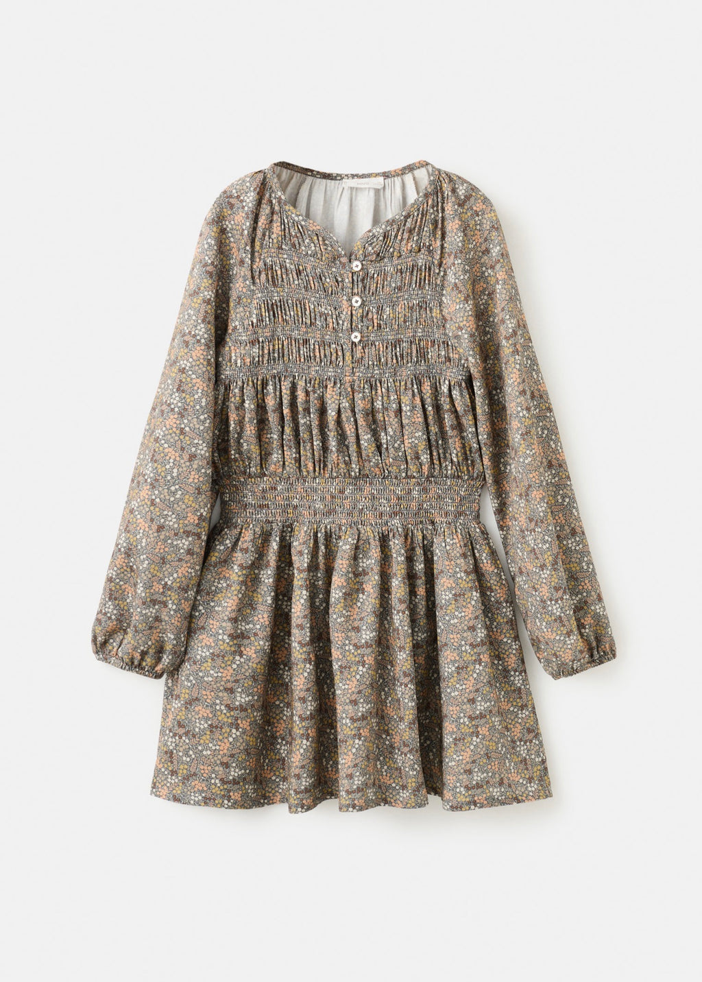 Ingrid Dark Green Dress - Girl