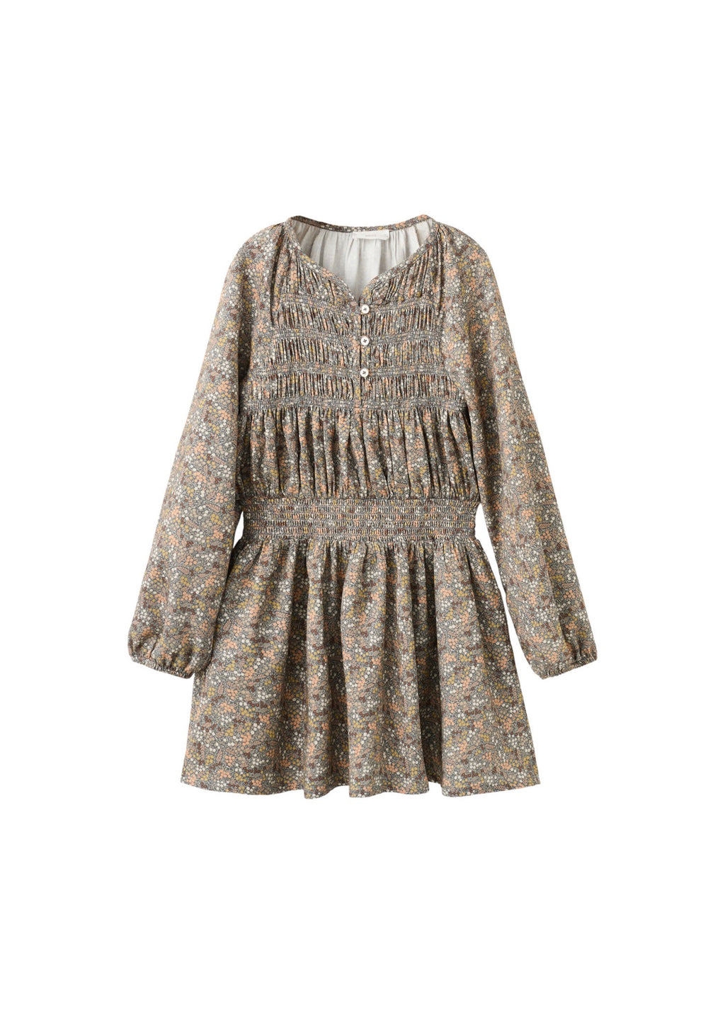 Ingrid Dark Green Dress - Girl