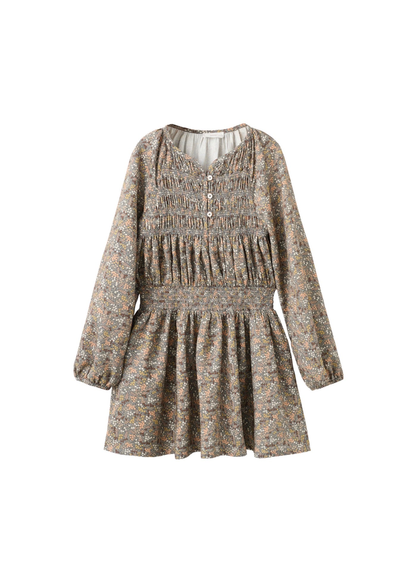 Ingrid Dark Green Dress - Girl