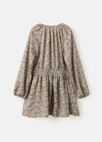 Ingrid Dark Green Dress - Girl