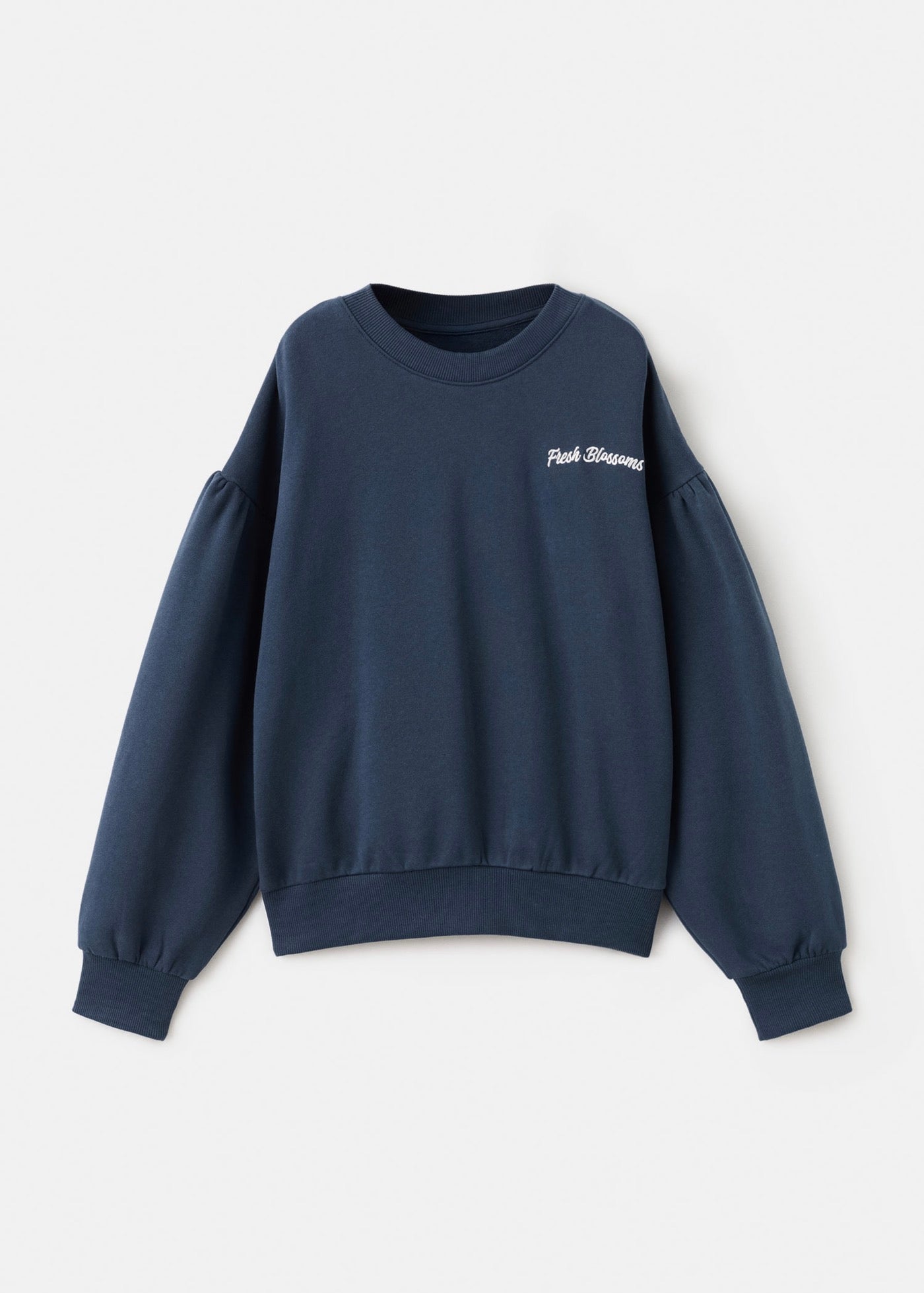 Boot Navy Blue Sweatshirt - Girl
