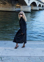 Cappotto in Pelliccia Sintetica con Cintura