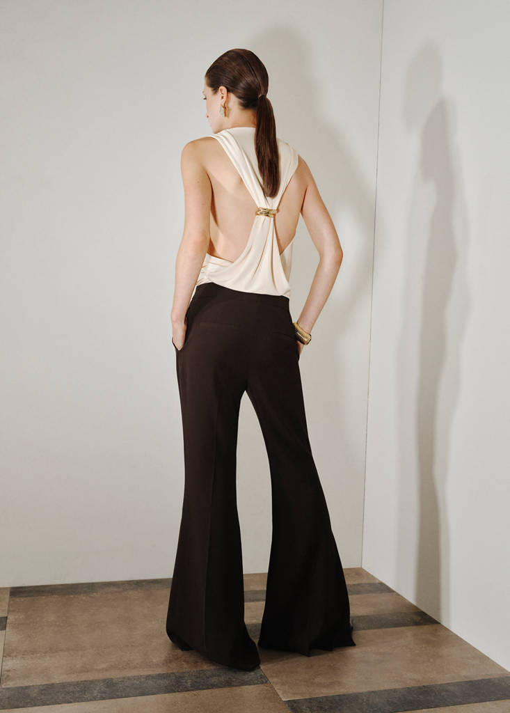 Pantalon Flare Ouvertures