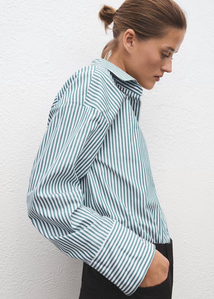 Koszula oversize w paski